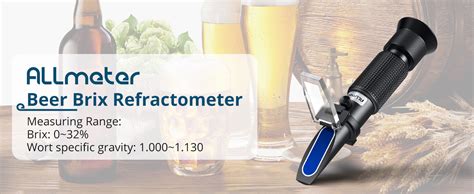 refractometer brix vs wort|brewing with a refractometer.